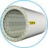 Tesla Engineering Ltd Whole Body MRI MFC25 Gradient Coil
